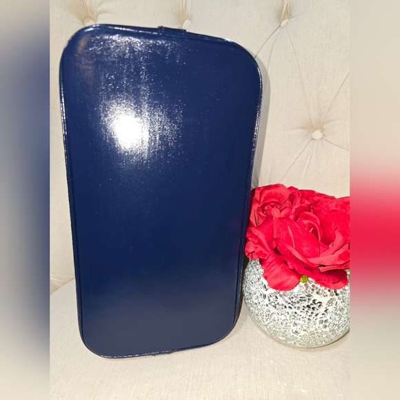 Louis Vuitton Alma PM AUTH EUC Custom Navy With Lock & Key - Picture 12 of 12